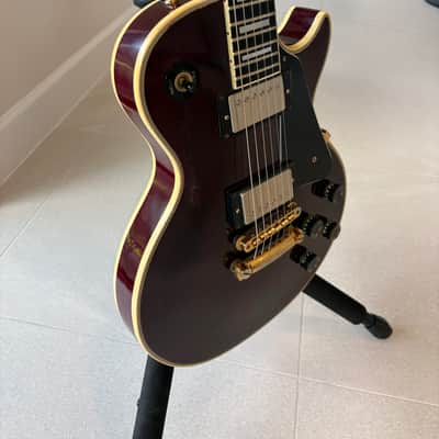 Gibson Les Paul Custom 1978 Wine Red w Virgil Arlo Humbuckers/Graphtech Ratio Tuners/StringButler image 3