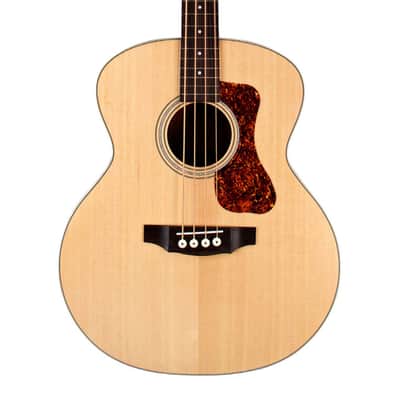 Guild B-240E Fretless Jumbo Acoustic/Electric Bass - Natural - B-Stock image 1