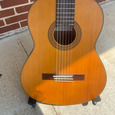 Yamaha CG-122MCH Solid Cedar Top Classical Guitar 2010s - Natural image 2