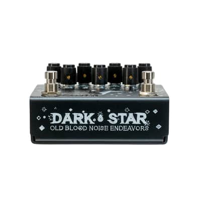 Old Blood Noise Endeavors OBNE Dark Star Stereo Soundscape Reverb Effects Pedal -Black image 2