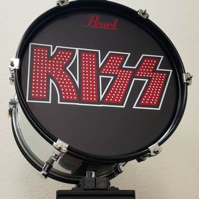 KISS Mirrorball Double Sided Rotating Bass Drum w/ Multi-Color Internal Lighting + Remote Control image 8