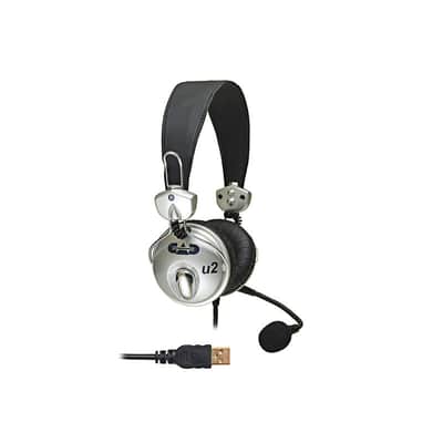 Mint CAD AUDIO USB Stereo Headphones with Cardioid Condenser Microphone, 6’ USB Cable image 2
