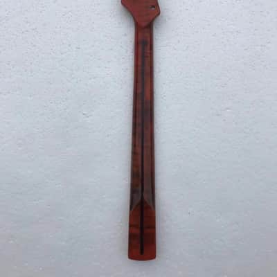 Strat Style Flamed Maple Guitar Neck image 2