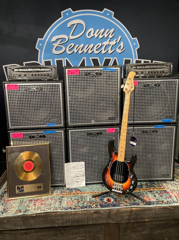SOLD!! Gallien-Krueger Tom Hamilton's Aerosmith, Triple Stack Bass Amp "Rig A" 2009-2022 image 1