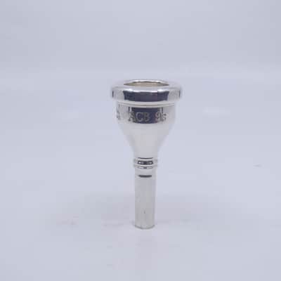 ACB 9S Small Shank Trombone Mouthpiece - Silver image 1