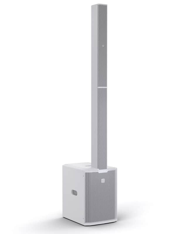 LD Systems Maui 28 G3 W Compact Cardioid Column PA System With DSP 2060W (White) image 1