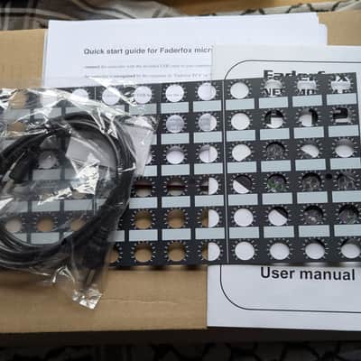 Fader Fox PC12 USB MIDI Pot Controller + Markable Faceplate and Accessories image 5