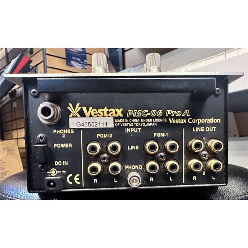 Vestax PMC-06 Pro-A DJ Mixer, Second-Hand | Reverb
