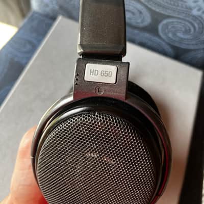 Irish! ☘️ Sennheiser HD650 Reference Headphones (silver mesh version) image 8