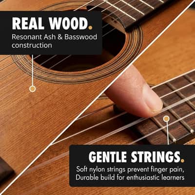 34 Inch Junior Classic Acoustic Guitar image 2