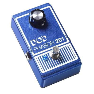 DigiTech DOD201-13 Phasor 201 Analog Effect Pedal with True Bypass, Blue LED Indicator, and Modern 9V DC Power Supply Input (Blue) image 3
