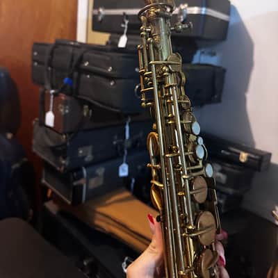 Indiana Band Inst CO. Elkhart IND Alto Saxophone Low Pitch A / 7498 image 12