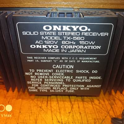Onkyo TX560 1976 - Champagne image 13