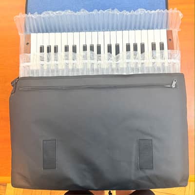 Korg Multi/Poly 37-Key Analog Modeling Synthesizer 2024 - Present - Black & Blue with Wood Sides image 4
