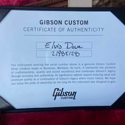2025 Gibson Elvis Presley Signature Dove image 23
