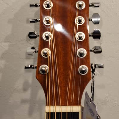 Oscar Schmidt OD312CESM Dreadnought Cutaway Style Mahogany Neck 12-String Acoustic-Electric Guitar image 24
