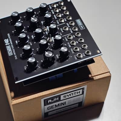 AJH Synth Gemini 2412 Dual Vintage State Variable Filters - Black image 7