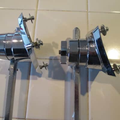 Tama (2) Vintage Granstar Bass Drum Legs/Spurs W/Hardware, 1980s Japan Mint! image 5