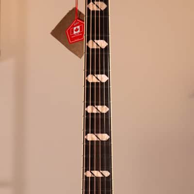 Godin Connaisseur MJ - Ebony Fingerboard, Sunsetburst Maho image 6