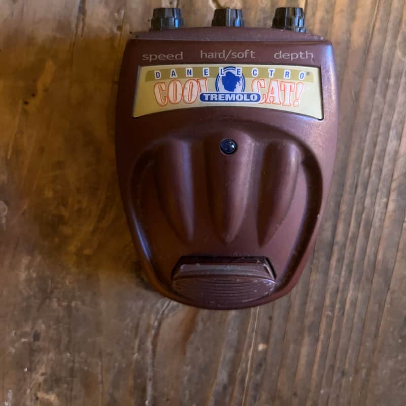 2010s Danelectro Cool Cat Tremolo Purple