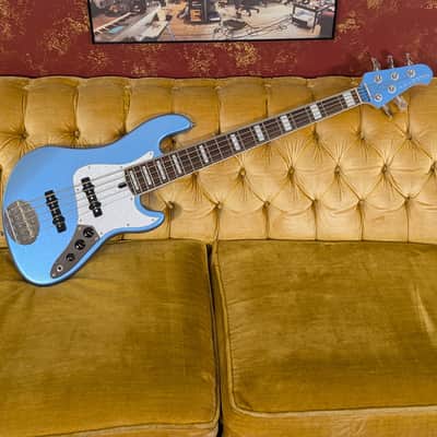 Lakland Skyline DJ-5 Darryl Jones Signature 5-String with Indian Laurel Fretboard 2025 - Lake Placid Blue image 14