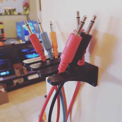 3DWaves Cable Commander 3-Pack (Eurorack Patch Cable Hangers) image 7