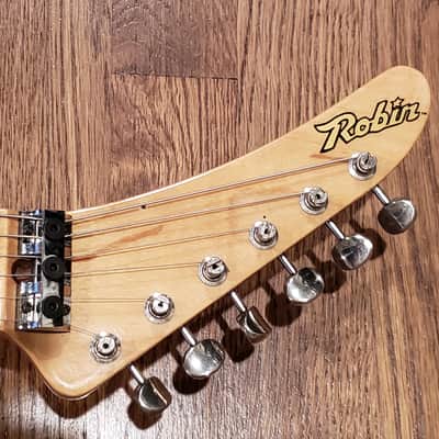 Robin Raider I - 1983 Reverse Banana Headstock, Deep Metallic Red, Excellent Condition image 6