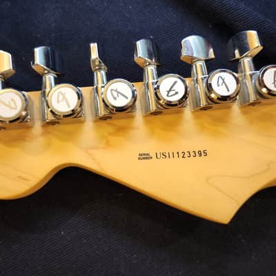 2011 Fender American Standard Stratocaster with Rosewood Fretboard - Sienna Sunburst image 17
