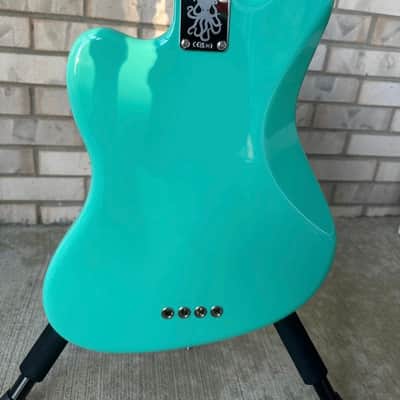 Fender Mark Hoppus Signature "Jag" Jaguar Bass 2024 w/ sig octopus gig bag (never used!) image 4