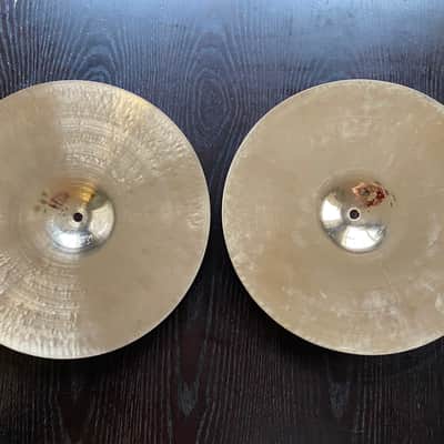 Meinl 14" Byzance Heavy Hammered Hi-Hat Cymbals (Pair) image 2