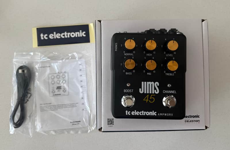 TC Electronic Ampworx Vintage Series JIMS 45 2023 - Present - Black image 1