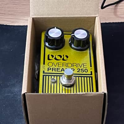 DOD Overdrive Preamp 250 Reissue 1995 - Present - Yellow image 2
