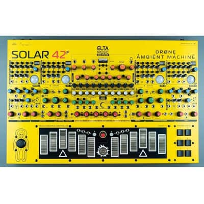 Elta Music Solar 42F Drone Ambient Machine & Semi-Modular Synthesiser (maize yellow) image 1