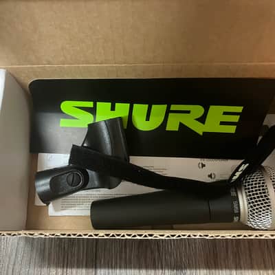 Shure SM58 Handheld Cardioid Dynamic Microphone Black image 2