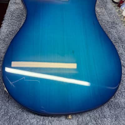 Ernie Ball Music Man Steve Morse 2005 - Translucent Blue image 10