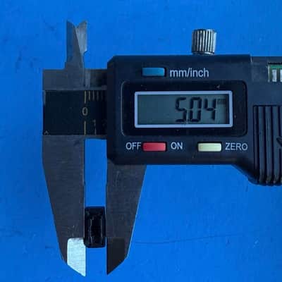 CASIO LK-92TV Lighting Keyboard Part: Volume Mode Slider Cap Cover Black image 5