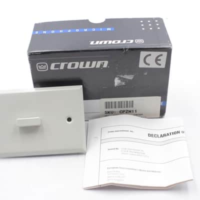 Crown Pressure Zone Microphone PZM-11 image 1