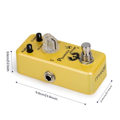 MP-317 Phoenix Wings Tremolo Guitar Effects Pedal with True Bypass image 5