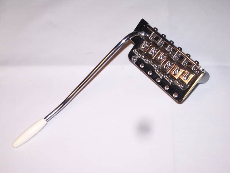 genuine Fender Stratocaster tremolo bridge - Chrome image 1