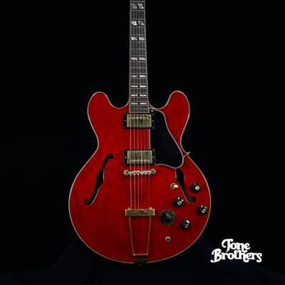 CLEAN & UNFADED! 1968 Gibson ES-345 Cherry image 2