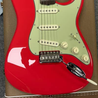 Fender Masterbuilt 63 Stratocaster NOS - Kyle McMillin 2024 - Fiesta Red image 3