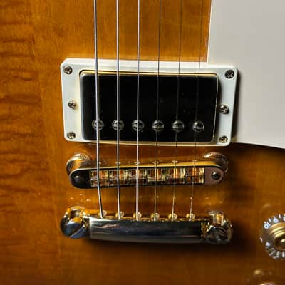 Gibson Les Paul Standard (1993) Trans Amber, flamed top, MINT! image 5