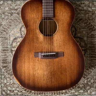 Martin 000-15M StreetMaster Mahogany Burst Acoustic Guitar w/Bag & Free Pro Setup image 2