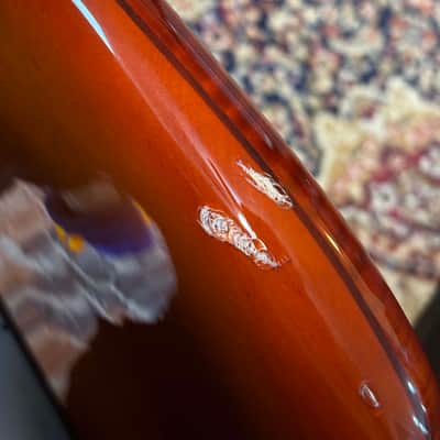 Spector Euro LX 4 – Ultra Amber Gloss – AAAA Maple Top – PJ EMG Pickups – Tone Pump Preamp - D-tuner & hardcase image 11