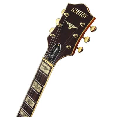 Gretsch G6120 Eddie Cochran Signature Hollow Body 6-String Right-Handed Electric Guitar with Bigsby (Western Maple Stain) image 5