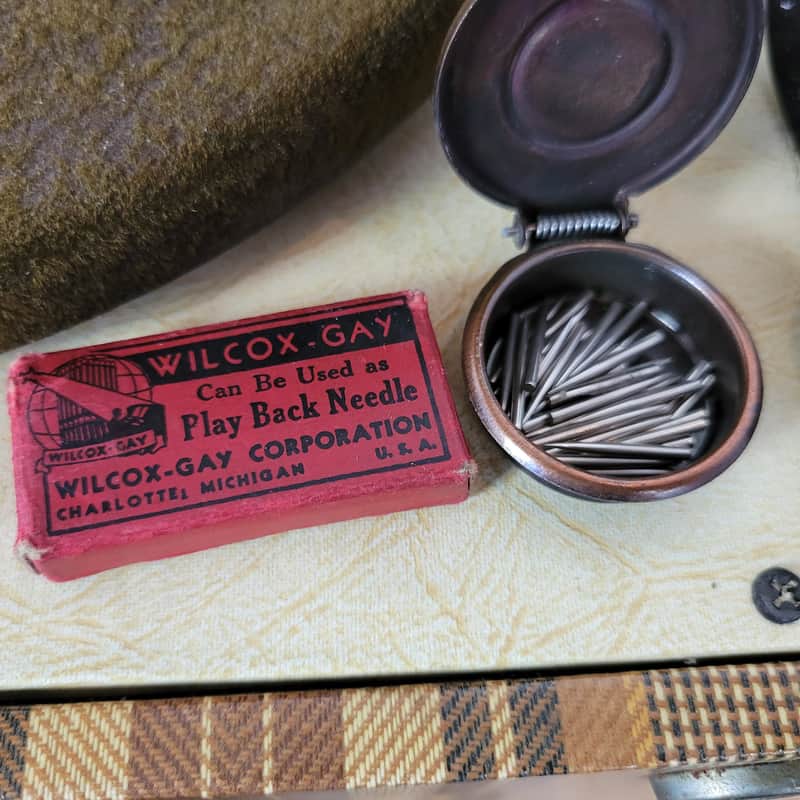 Wilcox-Gay Recordio Record LP Lathe player recorder 1940's | Reverb