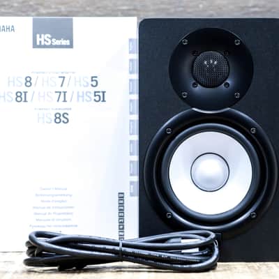 Yamaha HS5 Powered Studio Monitor 2-Way Bi-Amp 5" Studio Monitor (Single) w/Box image 7