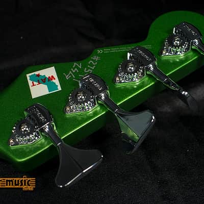Reverend Mike Watt "Wattplower" Signature Bass 2017 Metallic Matte Emerald Green image 10