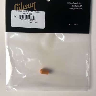 Gibson PRTK-030 Toggle Switch Cap Vintage Amber image 3