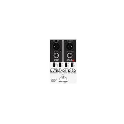 Behringer Ultra-DI DI20 Professional Active 2-Channel DI-Box/Splitter image 11